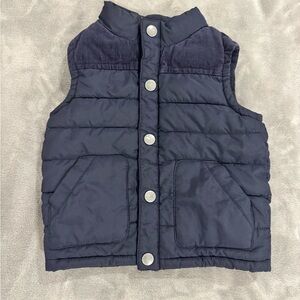 Gymboree Dark Blue Toddlers Puffer Vest